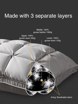 GOOSE DOWN PILLOW