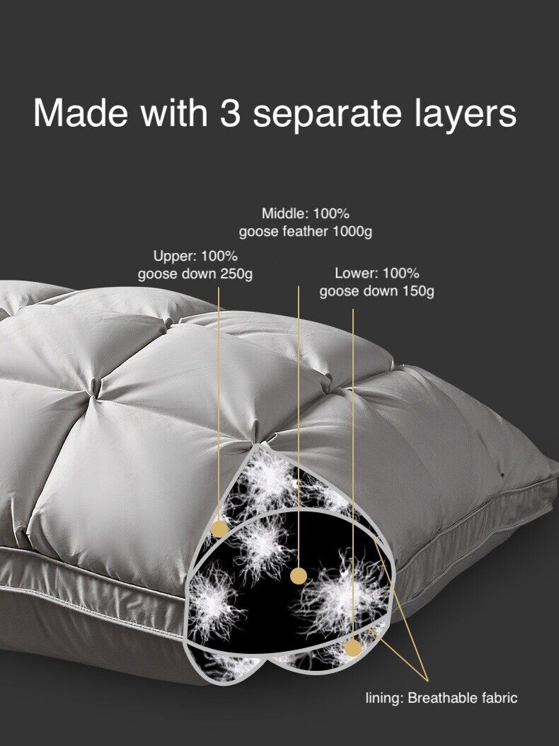 GOOSE DOWN PILLOW